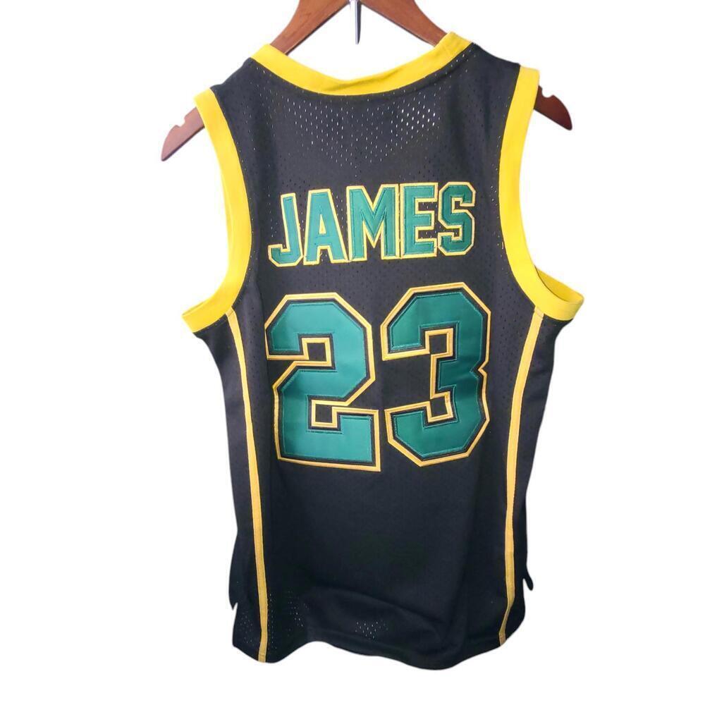 LeBron James St. Vincent-St. Mary High School Basketball Jersey - Size Small
